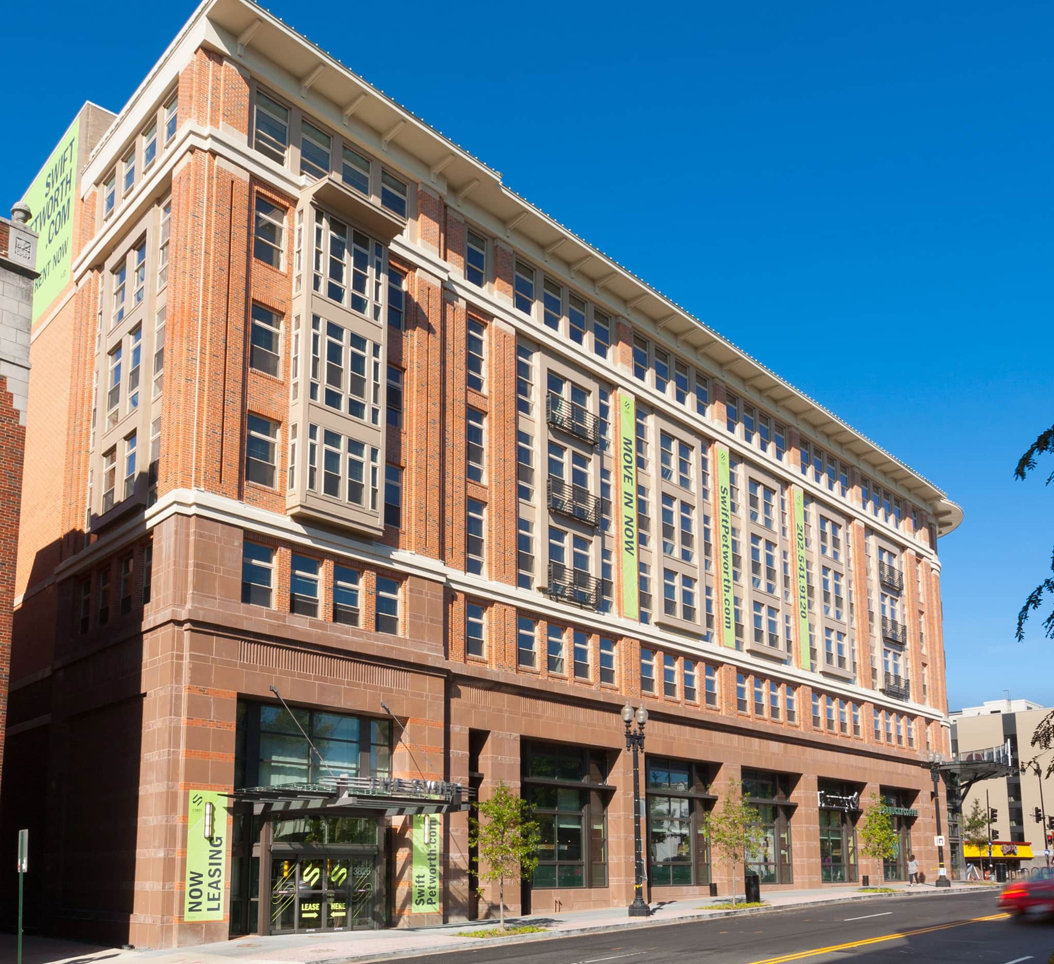The Swift at Petworth Metro building exterior